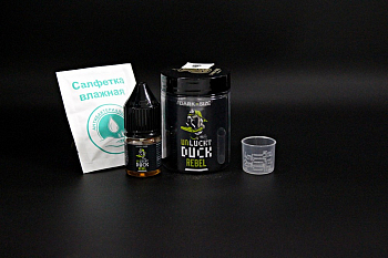 Купить Ароматизатор DARK X SIZE Unlucky Duck SHORT+ "Rebel" (на 30мл)  + флакон 30мл Ароматизатор DARK X SIZE Unlucky Duck SHORT+ "Rebel" (на 30мл)  + флакон 30мл